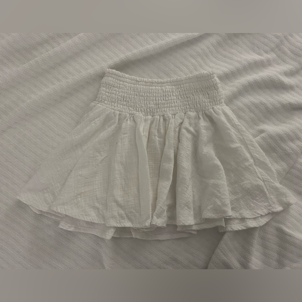 white linen shop KARLIE skirt